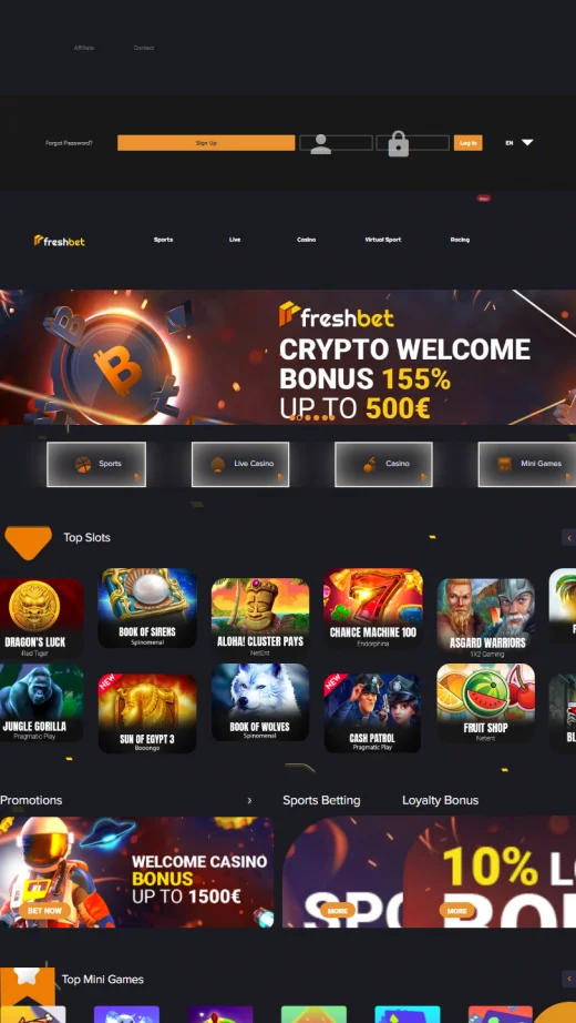 FreshBet Snímek obrazovky 3